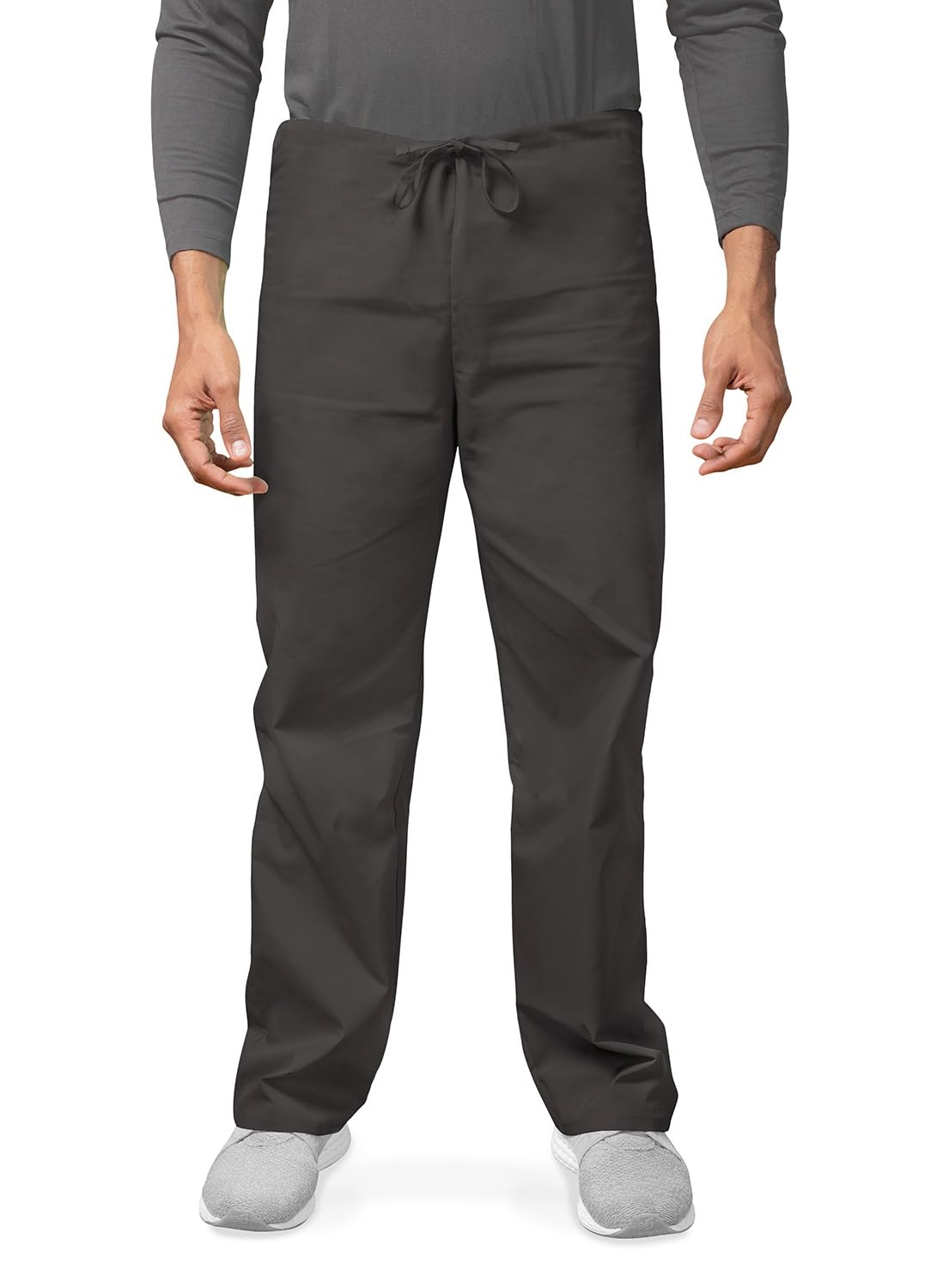 Adar Uniformes médicos unisex - Uniformes médicos unisex con cordón - 701 - Pewter - L