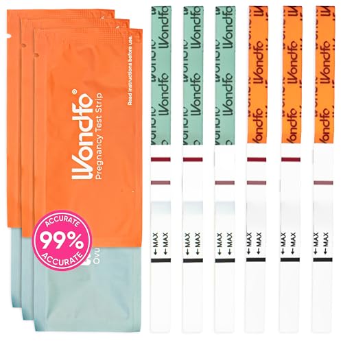 Image of Wondfo Ovulation and Pregnancy Test Strips Combo Kit - LH Ovulation Test Strips & HCG Pregnancy Test Strips for Women, Fertility Tracking & Family Planning