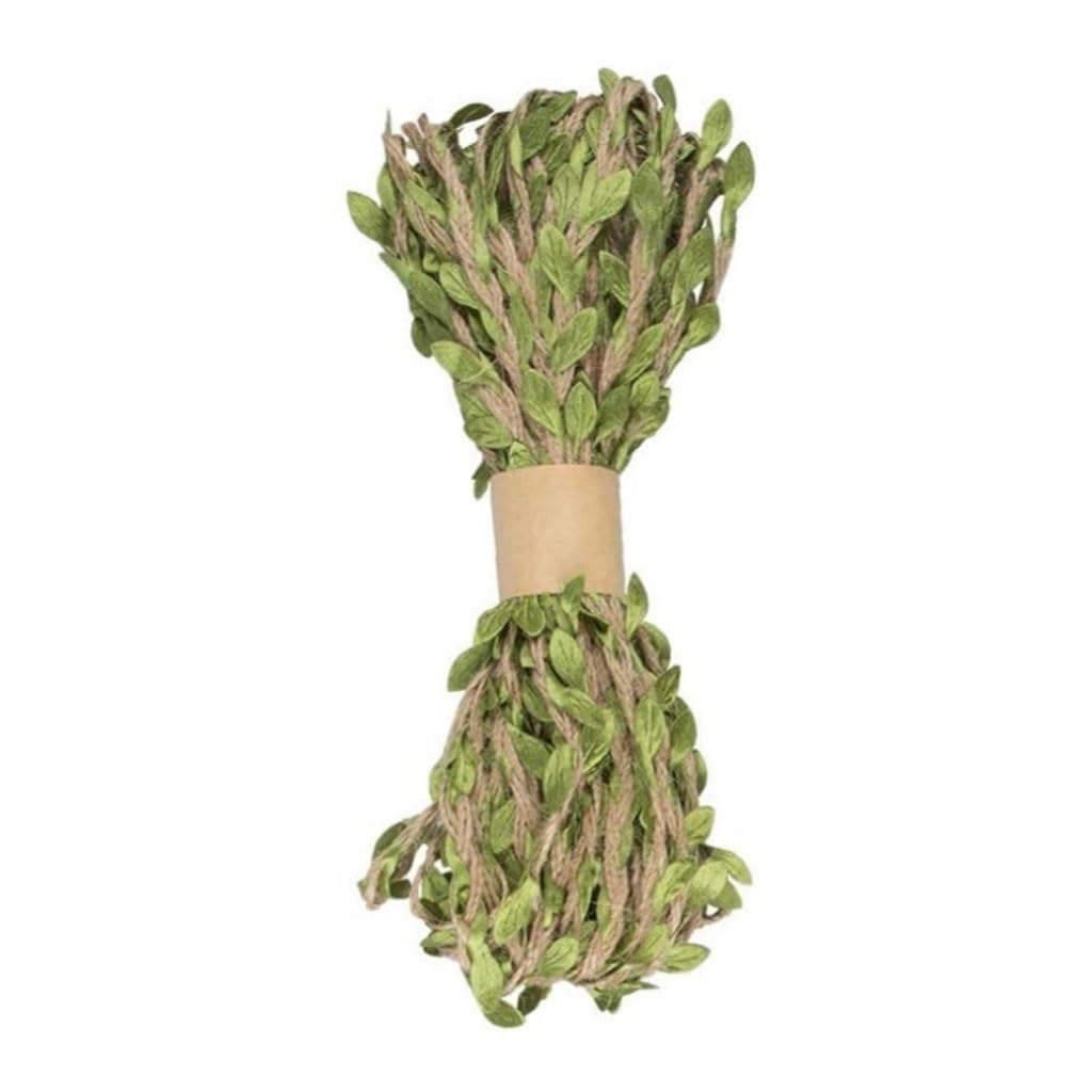 hcaklozgshi Weaving Hemp Rope, Green 5mm 3m Jute Craft Cord(10m)