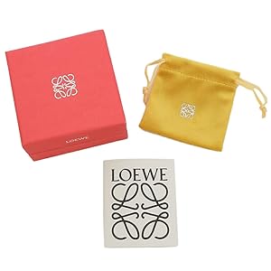 【美品・定価10.3万】ロエベ　レディース　フープ　ナパ　ツイスト　ピアス LOEWE ロエベ ナパツイスト フープ ピアス ロゴ スタッズ留め