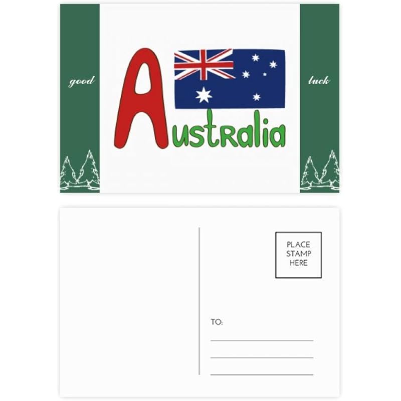 オーストラリアの国旗の赤と青のパターン グッドラック ポストカードセットのカードを郵送側個 Kuar2weuug Anzanatitlan Org オーストラリアの国旗の赤と青のパターン グッドラック ポストカードセットのカードを郵送側個 Kuar2weuug Anzanatitlan Org