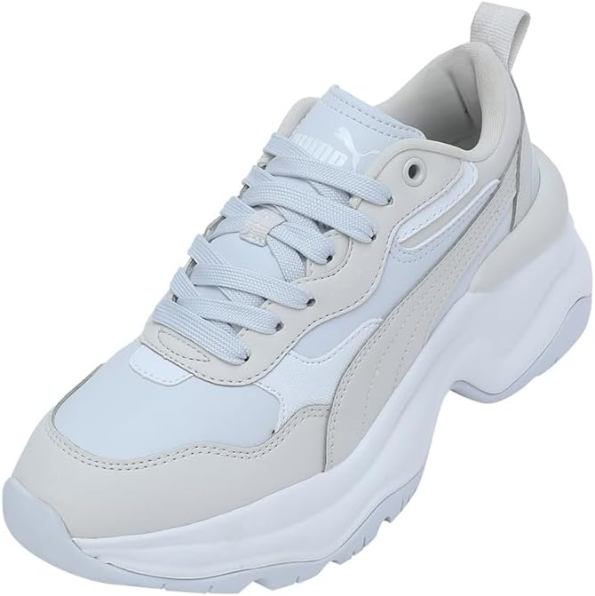 Puma Womens Cilia Wedge White-Black Sneaker - 5 UK (39391507