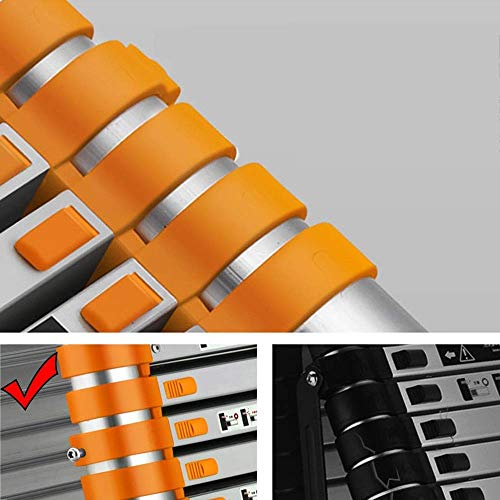 LJWJ Ladders Telescopische Ladder Draagbare Opvouwbare Stap Kruk voor