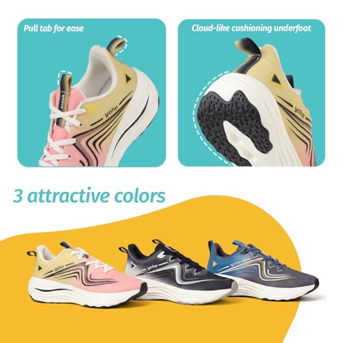 Image of YOHO MovieRun 2100 Sneakers for Men | Stylish & Lightweight Sports Shoes for Man | Casual Shoe for Walking, Running, Gym & Everyday Use