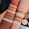 Highlighter Contour Makeup Palette,Bronzer Highlighter Blush Matte Shimmer 6 Colors, Face Cheek Contour Palette Highlight Blush Nude Pink Rose Gold - Vegan, Cruelty Free And Hypoallergenic