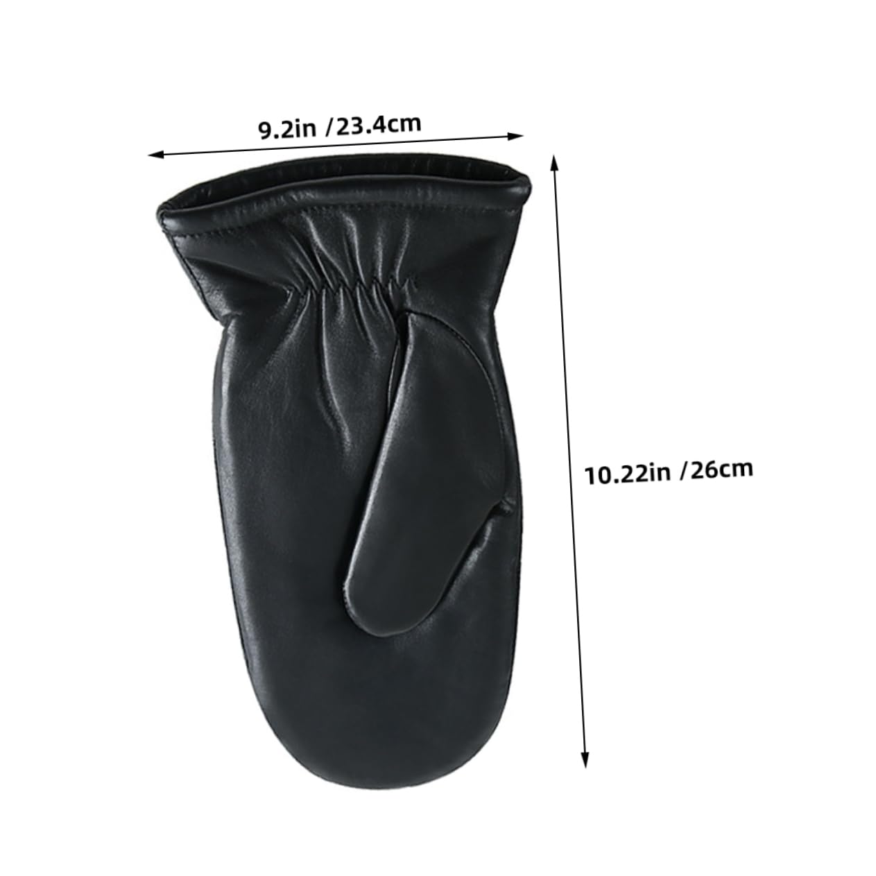 VANZACK Guantes De De Oveja Para Hombre Forro De Lana Extra Cálidos y Gruesos Para Actividades De Invierno Al Aire