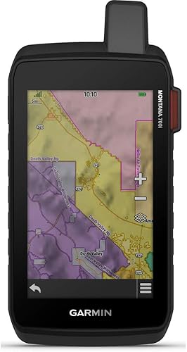 Garmin Montana 700i, portátil GPS resistente con tecnología inReach Satellite integrada, pantalla táctil a color de 5 pulgadas compatible con guantes