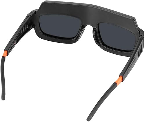 Miniatura 3 de Gafas solares de soldadura con oscurecimiento automático, protección de luz, antirreflejos, filtro de sombra automático para soldadura de gas y