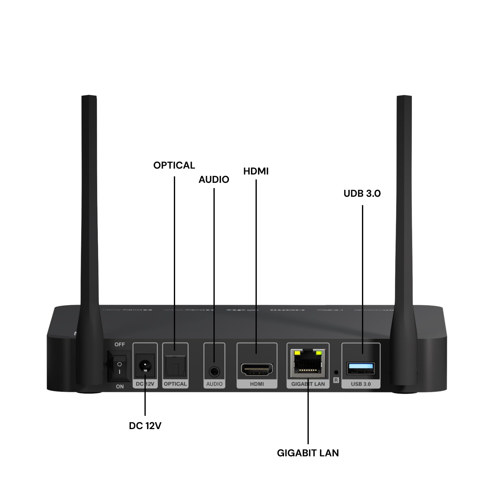 zidoo Z9X 8K - 8K HDR Lecteur multimédia, système d'exploitation Android 11, processeur Amlogic S928X-K 6G + 64G, Moteur vidéo VPU et Moteur d'image VS10, Blu-Ray 4K Ultra HD, BDMV/ISO, pour Lecture