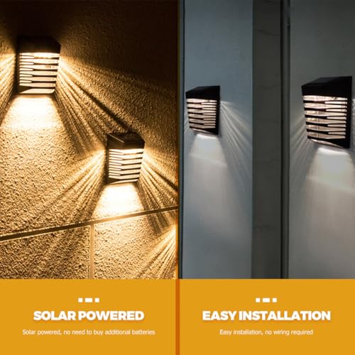 Luz solar para valla de jardín que soluciona zonas oscuras 6