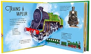 Hardcover Saisissants pop-up trains [French] Book
