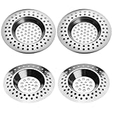 Estable y duradero: el acero inoxidable SS304 utilizado se caracteriza por una enorme resistencia al ácido y durabilidad, por lo que es ideal también como filtro de desagüe de cocina