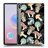 Head Case Designs Gemischt Pilze Sprossen Harte Rueckseiten Handyhülle Hülle Huelle und Passende Designer Hintergrundbilder kompatibel mit Samsung Galaxy Tab S6 (2019)