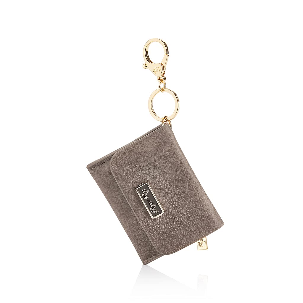 Itzy Ritzy – Itzy Mini Wallet Card Holder & Key Chain Charm; Can Clip to Diaper Bag, Purse, Travel Bag or Keychain; Leopard , 4x1x3.25 Inch (Pack of 1) : Clothing, Shoes & Jewelry
