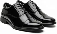 Sapato Social Masculino Estilo Militar em Couro Ecológico 12010