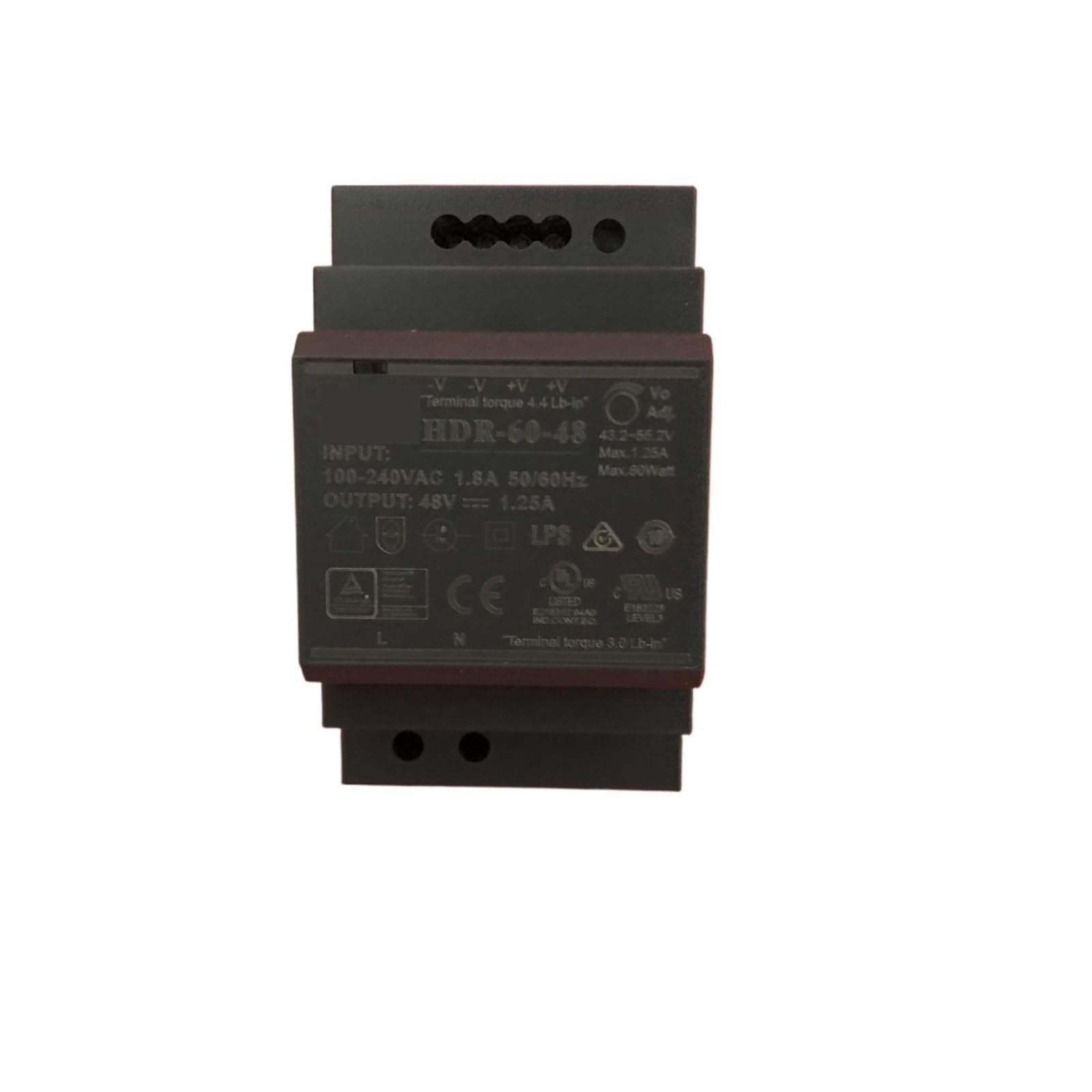 BRODEFUP HDR-60-48 DC 48V 1.25A 60W Power Supply