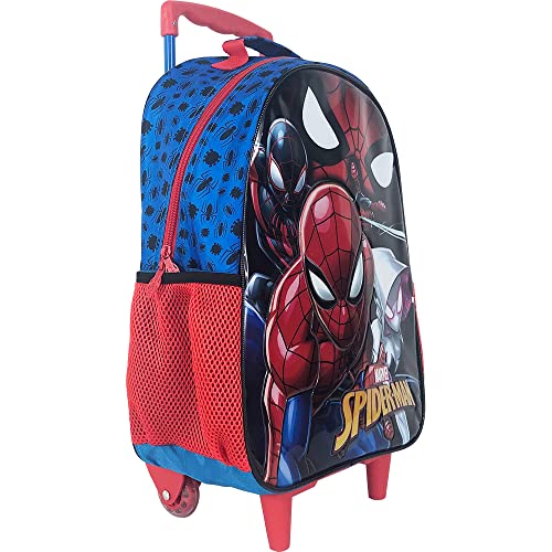 Xeryus Mochila de Rodinhas G 16 Homem Aranha R1 - 9460, Vermelho