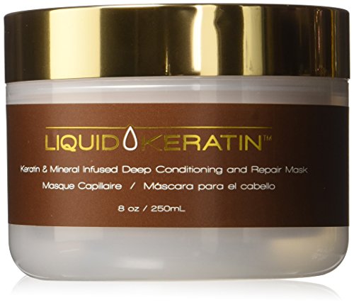 Liquid Keratin Mineral Conditioning and Repair Mask, 8 Ounce