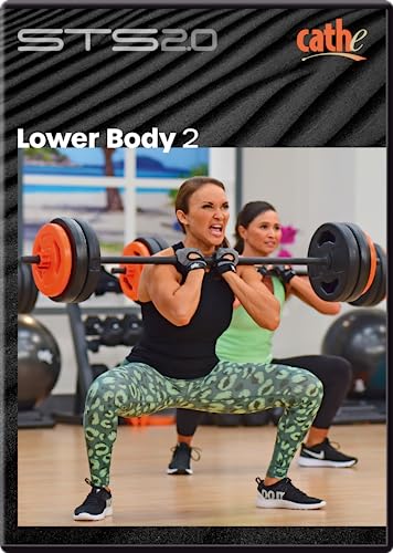 Cathe Friedrich STS 2.0 Lower Body 2 Leg and Booty Workout DVD For Women & Men - Tone & Shape Your Butt, Thighs, Hips, Glutes and Legs