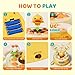 PANITU B.Duck Games, Bounce and Catch Board Game for Kids Age 4-6, Interactive & Music Pop Up Toy for Kid, Duck Games for 5-7 Boys Girls, Birthday Gifts for Toddlers 3-5