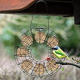 HÄNGETYP - Der Futterspender verfügt über eine robuste Aufhängevorrichtung, die problemlos am Garten oder auf dem Balkon aufgehängt werden kann. Der preiswerte Gartenfutterautomat ist ein Blickfang. Es ist für Vögel geeignet, um lange zu sitzen und zu essen und hilft der Verdauung.