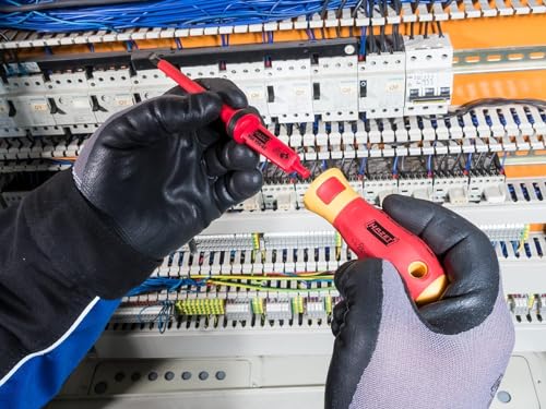 HAZET-schroevendraaierset 804VDE/14 | VDE-beschermende isolatie tot 1000V | 14-delige set | met kunststof koffer | VDE-geteste schroevendraaierset'. - Afbeelding 3