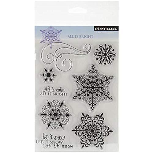 Penny Black 30-137 All is Bright Clear Stamp