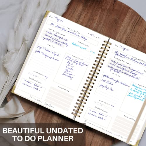Zicoto ZIC-TODOPLANNER4-132 Beautiful To Do List Notebook - Aesthetic Daily Planner To Easily Organize Your Tasks And Boost Productivity thumb #1