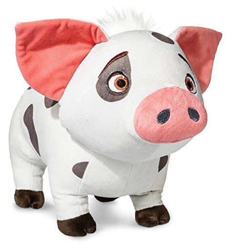 Image of Jay Franco Disney Moana Plush Stuffed Pua Pig Pillow Buddy-Kids Super Soft Polyester Microfiber, 16 inch (Official Product), Cat Dog, 16 inch (Official Disney Product) (JF29183TICD)