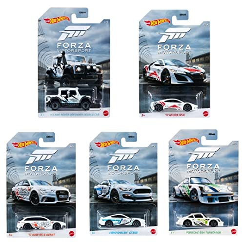Set Completo Hot Wheels Forza Motorsport 2021 x5 miniatura 1