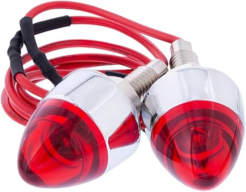 Miniatura 3 de United Pacific 10864 Blue LED Bullet - Sujetador de matrícula (par)