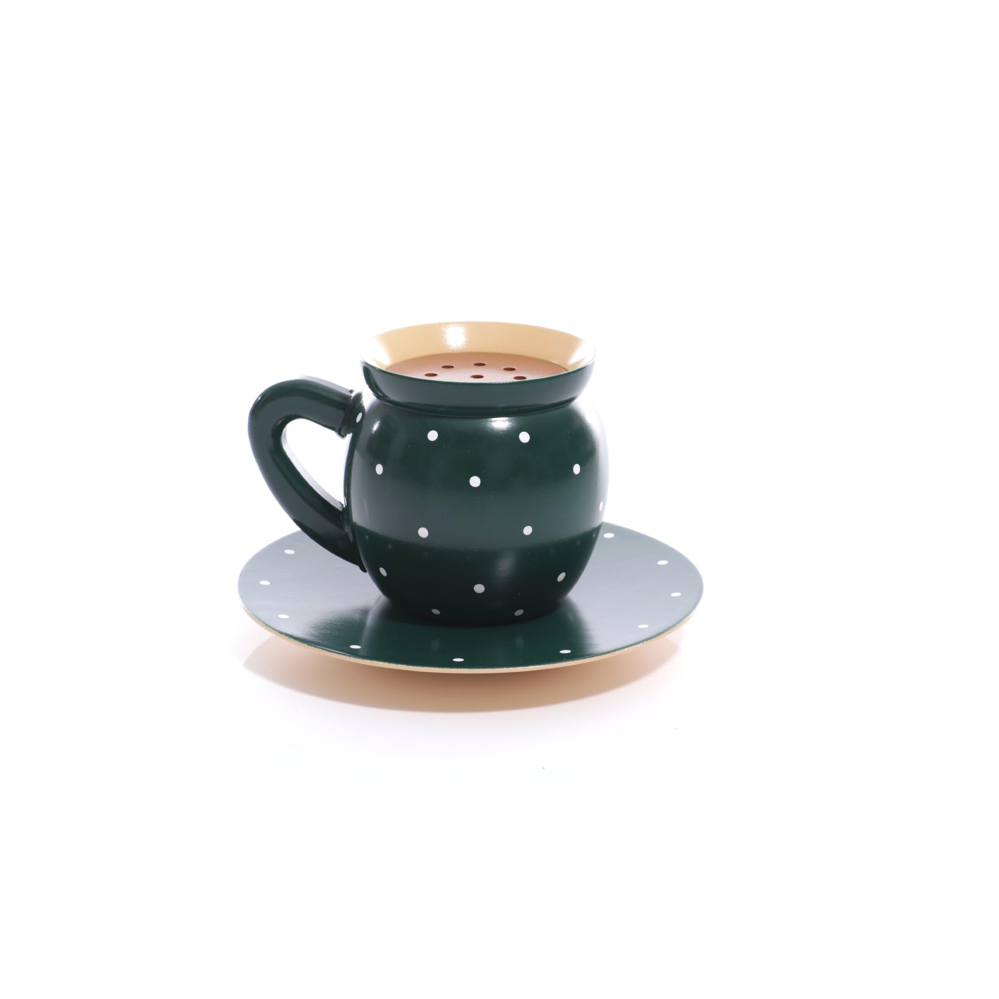 Figurine d'homme fumeur vert 9.50 cm pour éliminer les odeurs de cuisine avec poésie