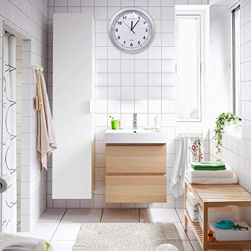 Wall Clock with Hidden Safe Storage Space, COPACHI 10 Inch Round Quartz Clock Large Black Figures Live with Battery Operated Ideal for Home,Kitchen