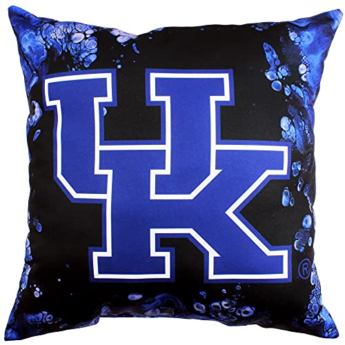 Image of College Covers Kentucky Wildcats 2 Sided Color Swept Decorative Pillow, 16 inch, Made in The USA