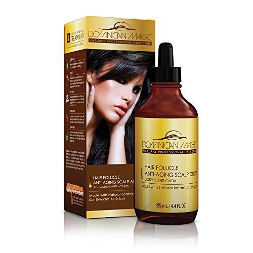 Dominican Magic Hair Follicle Scalp Drops 4.4oz Boxed (3 Pack)