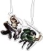 Produktbild 2in1 Auto Duftbaum/Lufterfrischer, Car Air Freshener Auto Scent | Attack on Titan Anime Eren Jäger Levi Ackerman (Black Ice)