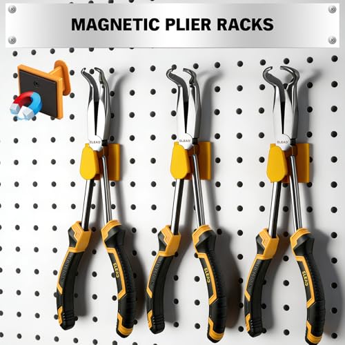 Image of 3-Piece 11 inch Hose Gripper Plier Set, Long Reach Hose Gripping Pliers, 5 /16-Inch, 1 /2-Inch, 3 /4-Inch Diameter, Spark Plug Boot Removal Pliers, Serrated Jaws for Hard to Reach Tight Spaces