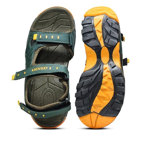 Image of ASIAN Men's VISTARA-24 Casual Sandals with adjustable velcro closure for easy wear with flexible fitting and trendy and stylish looks ideal for everyday use for mens as well as boys