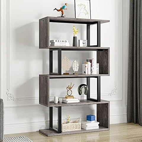 YITAHOME 5-Tier Bookcase, Bookshelves and Shelving units Cover