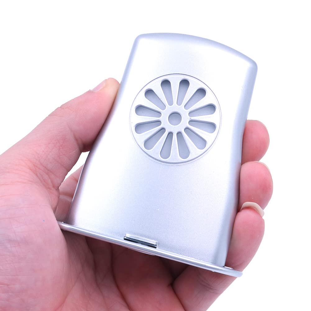 Alnicov Guitar Humidifier Pack of 2，Sound Holes Humidifier，for Moisture Reservoir Prevent Cracking,Silver