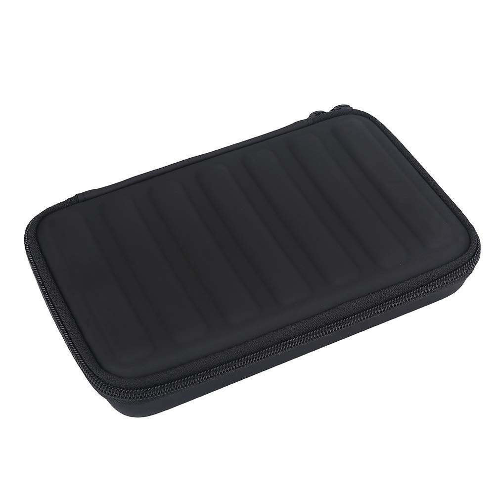 Étui de rangement Harmonica, étui de transport portable en cuir PU Harmonica pour 7 HarmonicasSacs, sangles