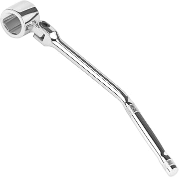 22mm O2 Oxygen Sensor Wrench, Flexible Head, Removes & Installs, Chrome-Vanadium Steel