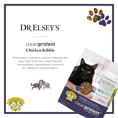 Image of Dr. Elsey's cleanprotein Chicken Cat Kibble 6.6 lb. Bag (Pack of 3)