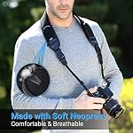 DSLR Camera Neck Shoulder Strap Belt for Canon T7 T6 T5 7D 6D 5D T8i T7i T6s T6i T5i SL3 SL2 SL1 90D 80D 77D Nikon D3400 D3300 D3200 D7500 D7200 D750 D780 D850 D810 D500 D5 D4s Sony A99II A900,etc