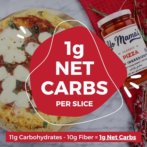 Modern Mountain Yo Mama'S Keto Pizza Sauce & Keto Pizza Crust Bundle - Just 1G Net Carbs Per Slice - The Easy Keto Pizza Night Kit - Incredible Pizza Taste And Texture - Low Carb thumb #3