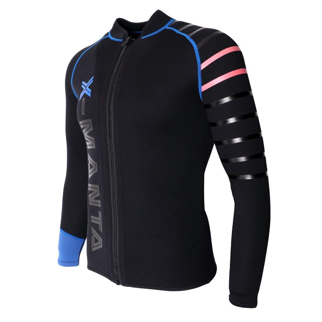 Combinaison de Surf à Manches Longues et Protection UV 3 mm, XL