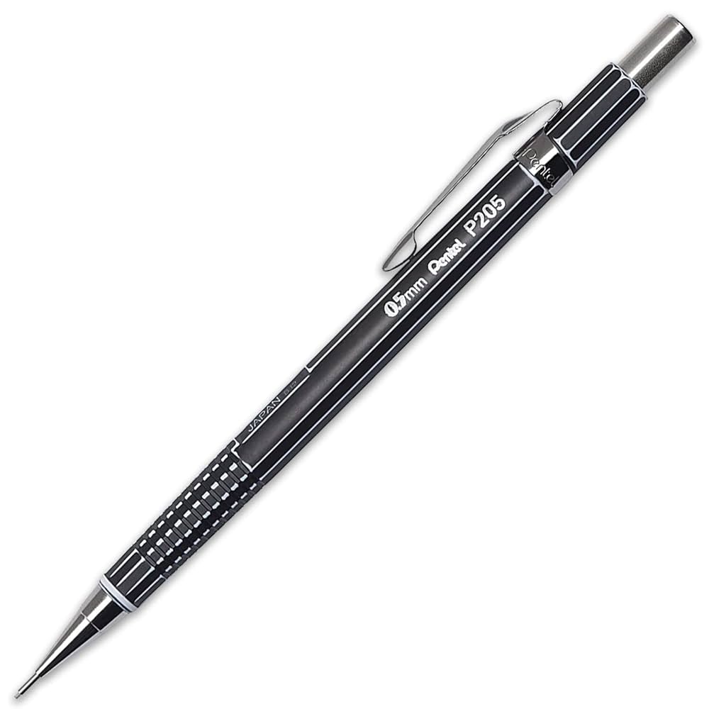 PENTEL ぺんてる　p1075 カラーストライプ　蝕刻　シャーペン 楽天市場】【5本まで同梱可能】ぺんてる シャープペン 万年