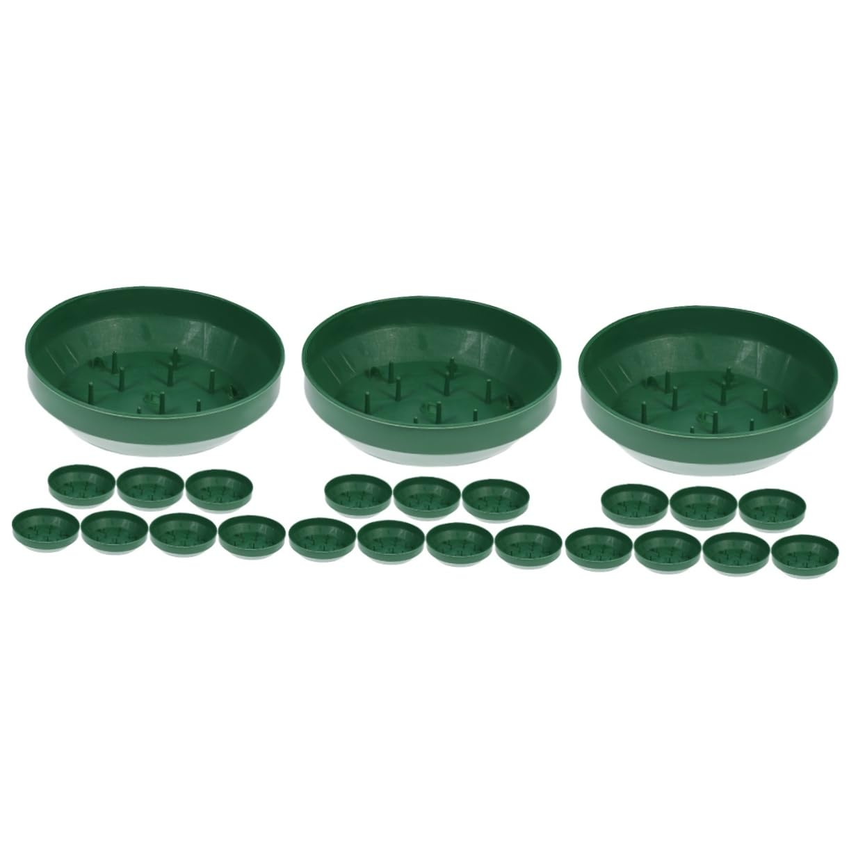 BESPORTBLE 24pezzi Vassoi Schiuma Per Composizioni Floreali Tray Per Fiori Vassoi Per Fiori Fai Da Te Per Matrimoni e Decorazioni Domestiche