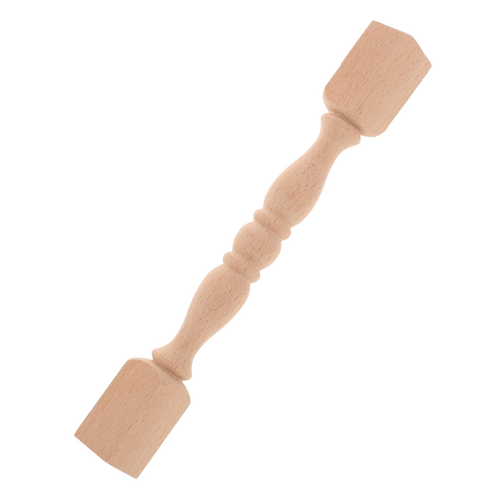 Gadpiparty Unbehandelter Gedrechselter Massivholzpfosten 24x2,5cm Dekorative Römische Säule für Möbel und Schränke Multifunktionale Holzsäule für Wohnraumgestaltung