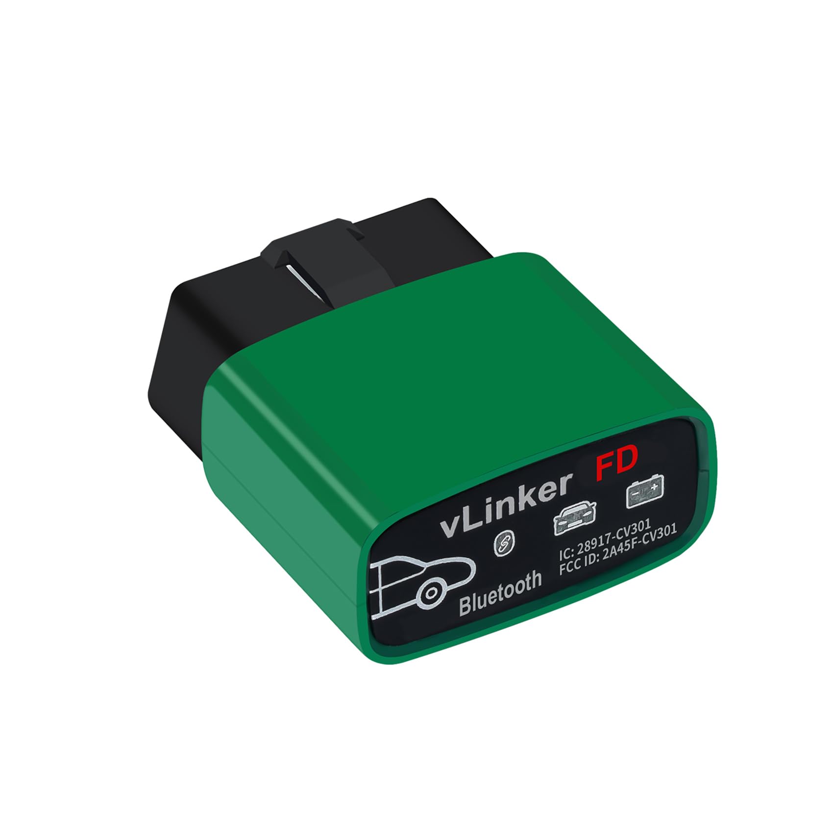 VGATE vLinker FD Bluetooth OBD2 Scanner Diagnostic Tool, Car Code Readers & Scan Tools for Android & Windows (Not iOS), Wireless OBD2 Adapter Auto All System Diagnostic to Check Engine Light